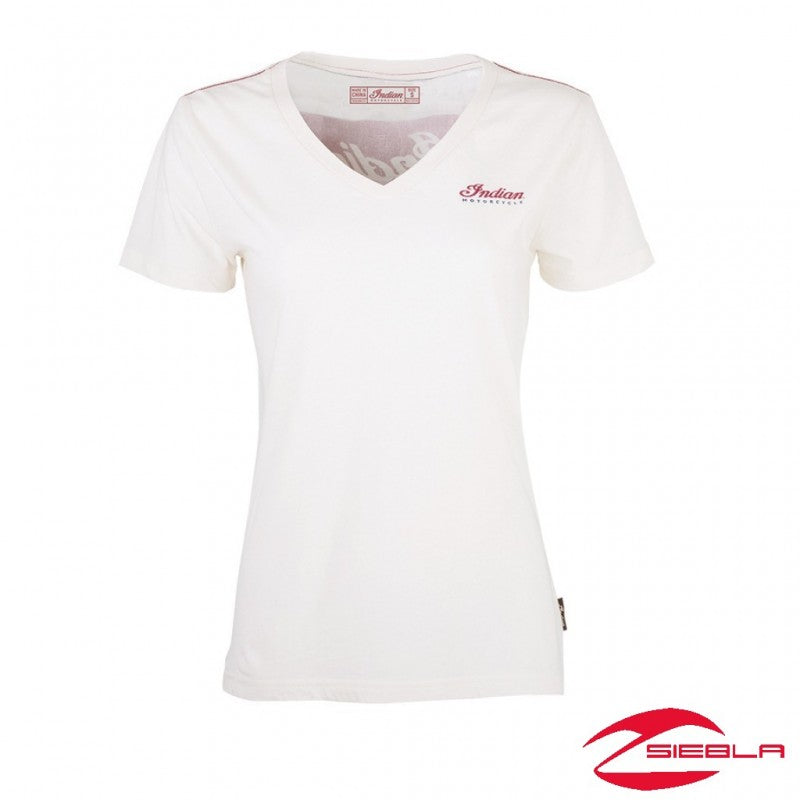 -Camiseta Indian Motorcycles 1200 Logo Tee mujer