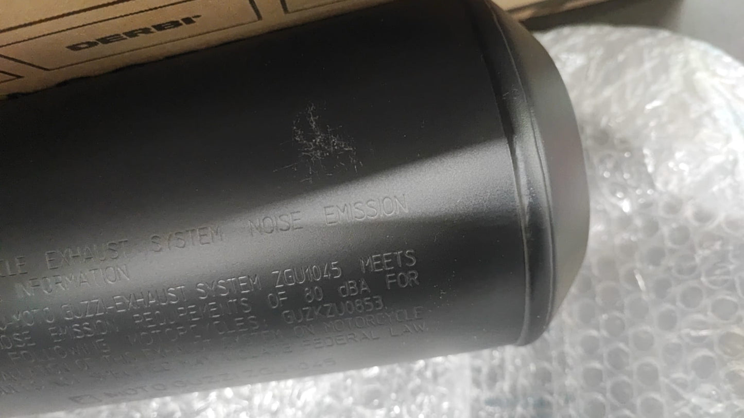 Silencioso derecho Moto Guzzi