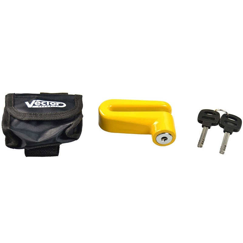 -Candado disco amarillo 10mm
