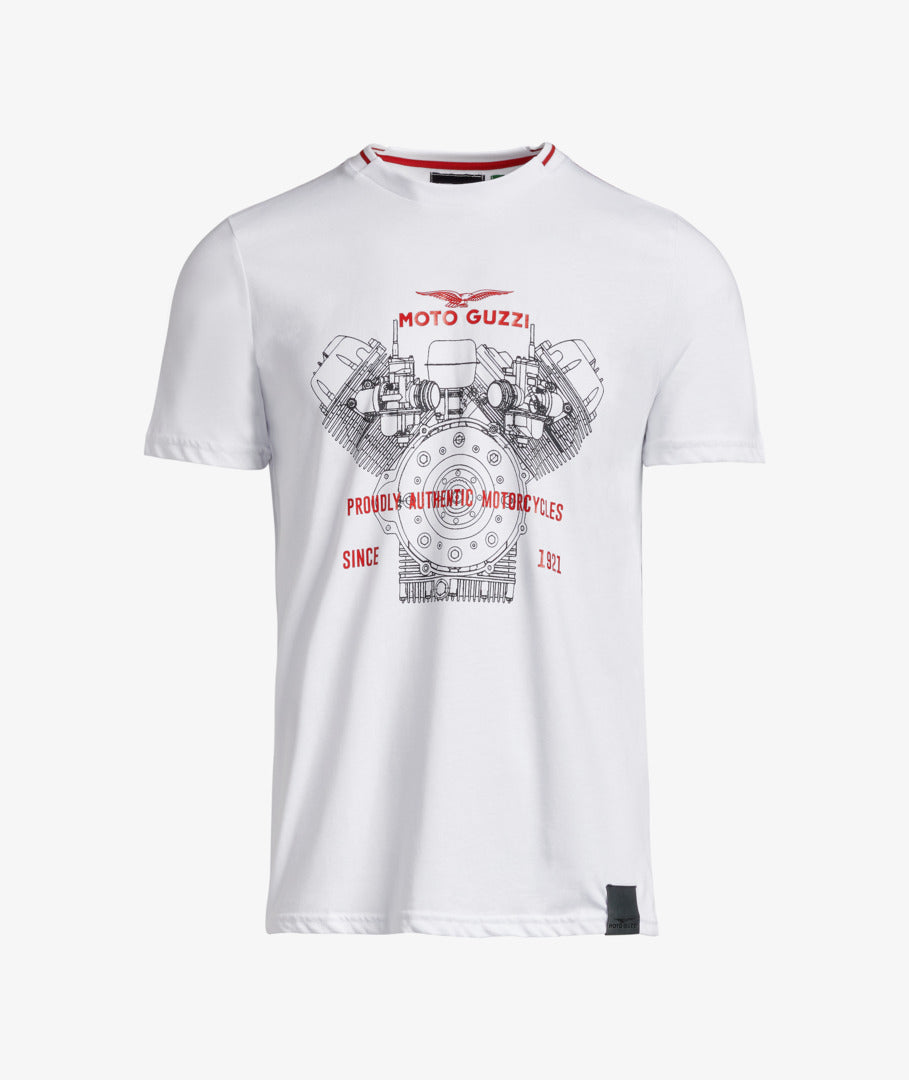 -Camiseta Moto Guzzi Classic