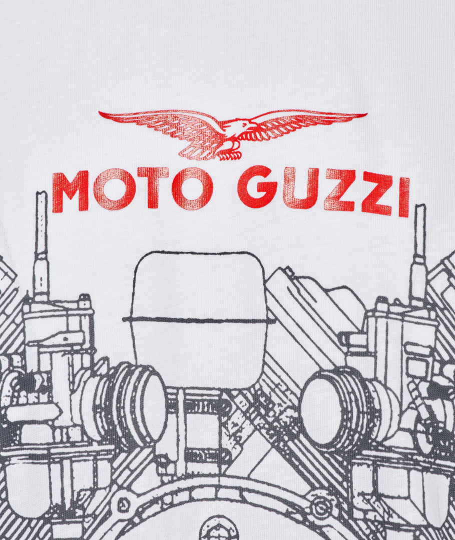 -Camiseta Moto Guzzi Classic