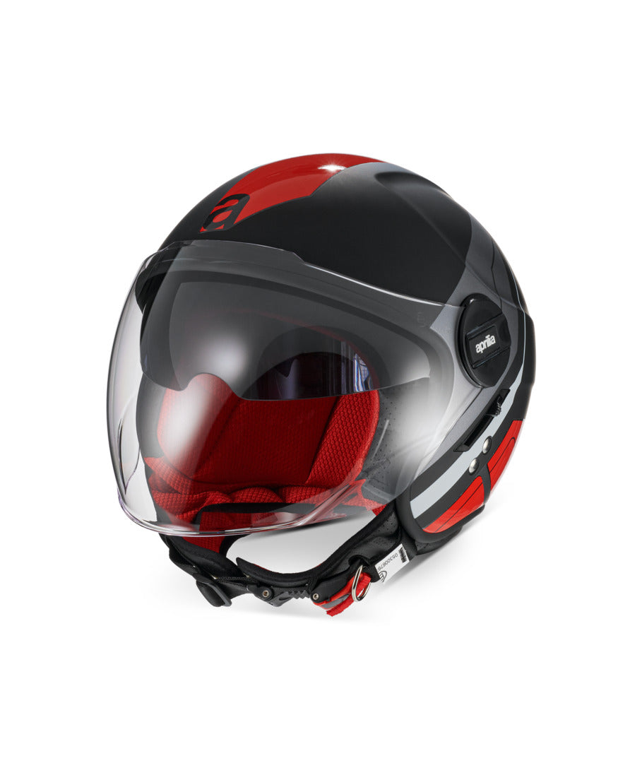 -Casco jet Aprilia