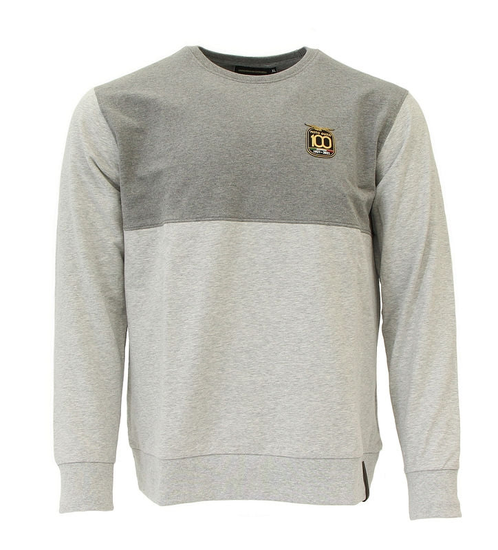 -Sudadera Moto Guzzi Centenario Gris