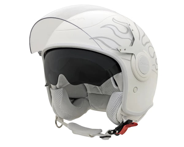 -Casco jet Vespa VJ Justin Bieber edition