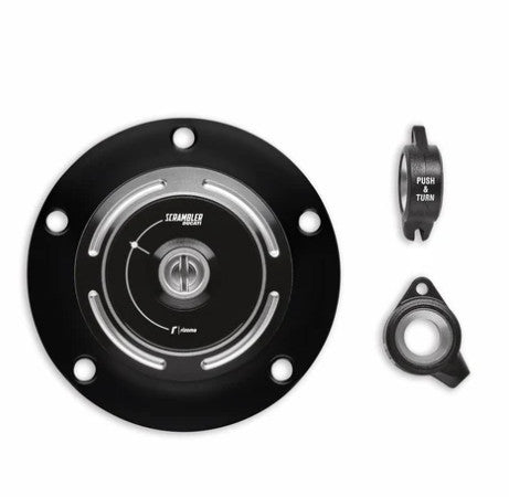 Tapón depósito de aluminio de pieza maciza