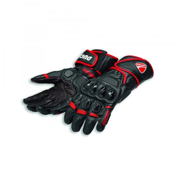 -Guantes Ducati Speed Evo C1 negro/rojo