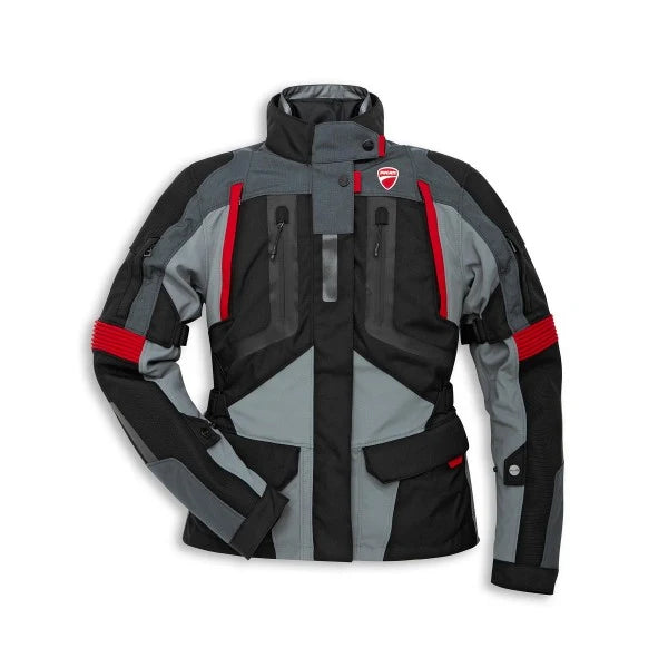 -Chaqueta de tela Ducati Strada C4 mujer