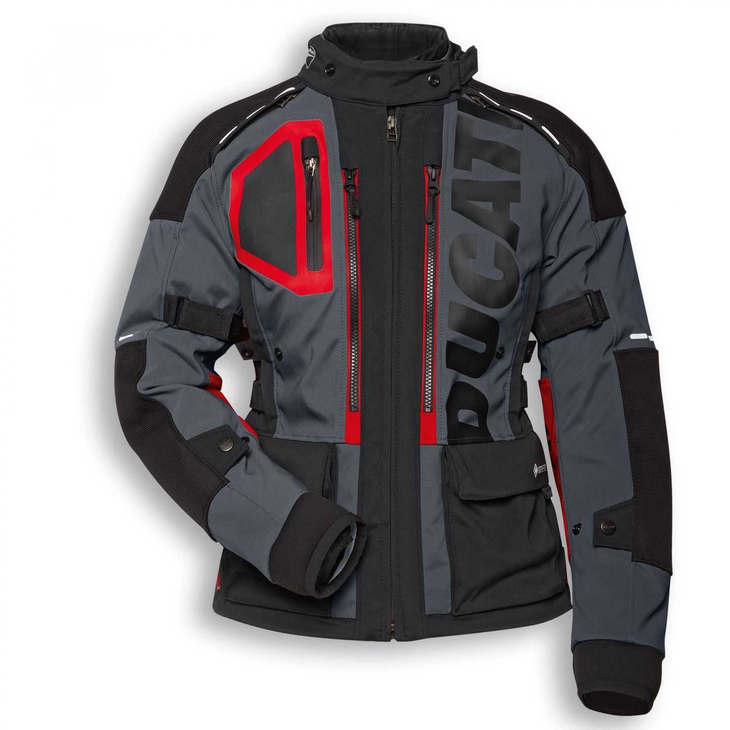 -Chaqueta de tela Ducati Strada C5 mujer