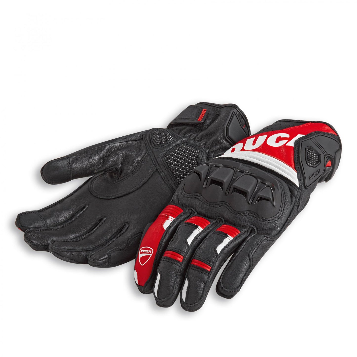 -Guantes de tela-piel Ducati Sport C4
