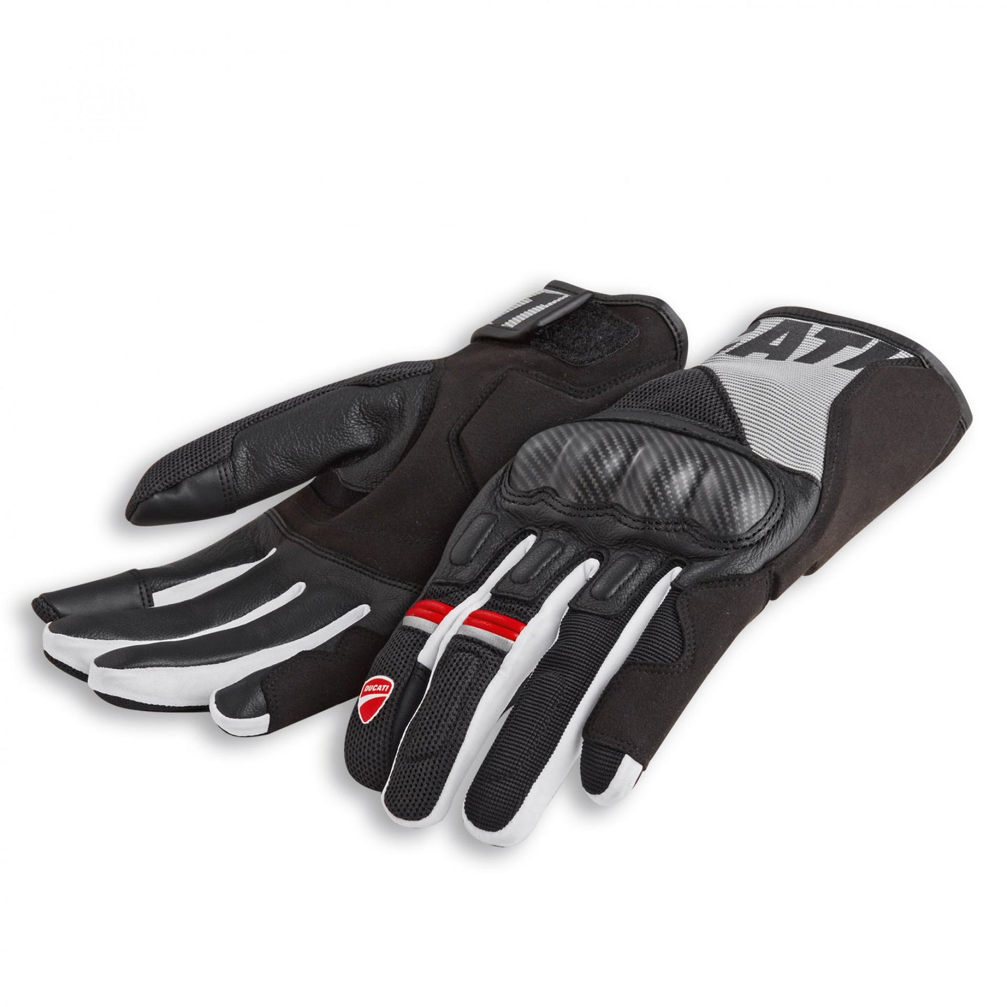 -Guantes de tela-piel Ducati Company C2