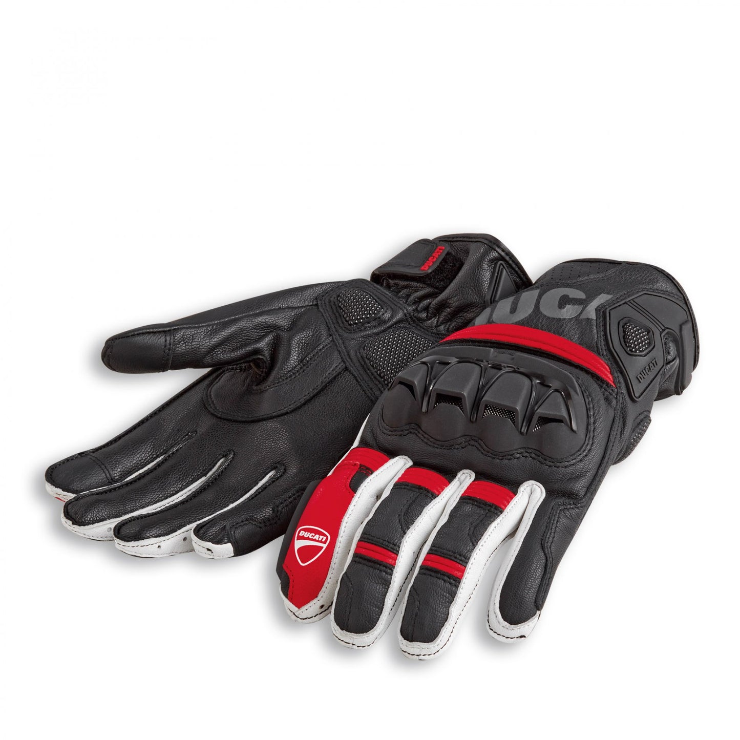 -Guantes de tela-piel Ducati Sport C4