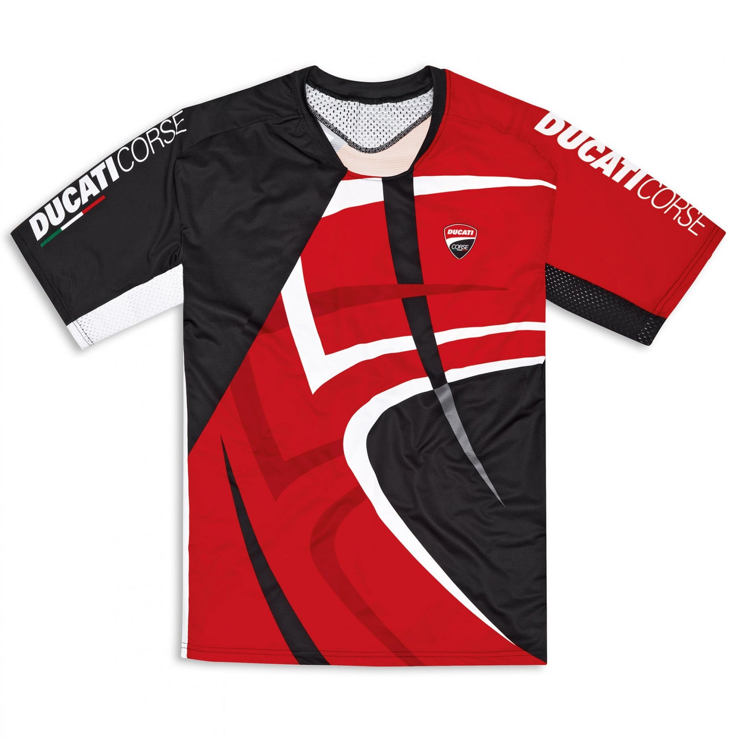 -Camiseta técnica de manga corta Ducati Corse MTB V2