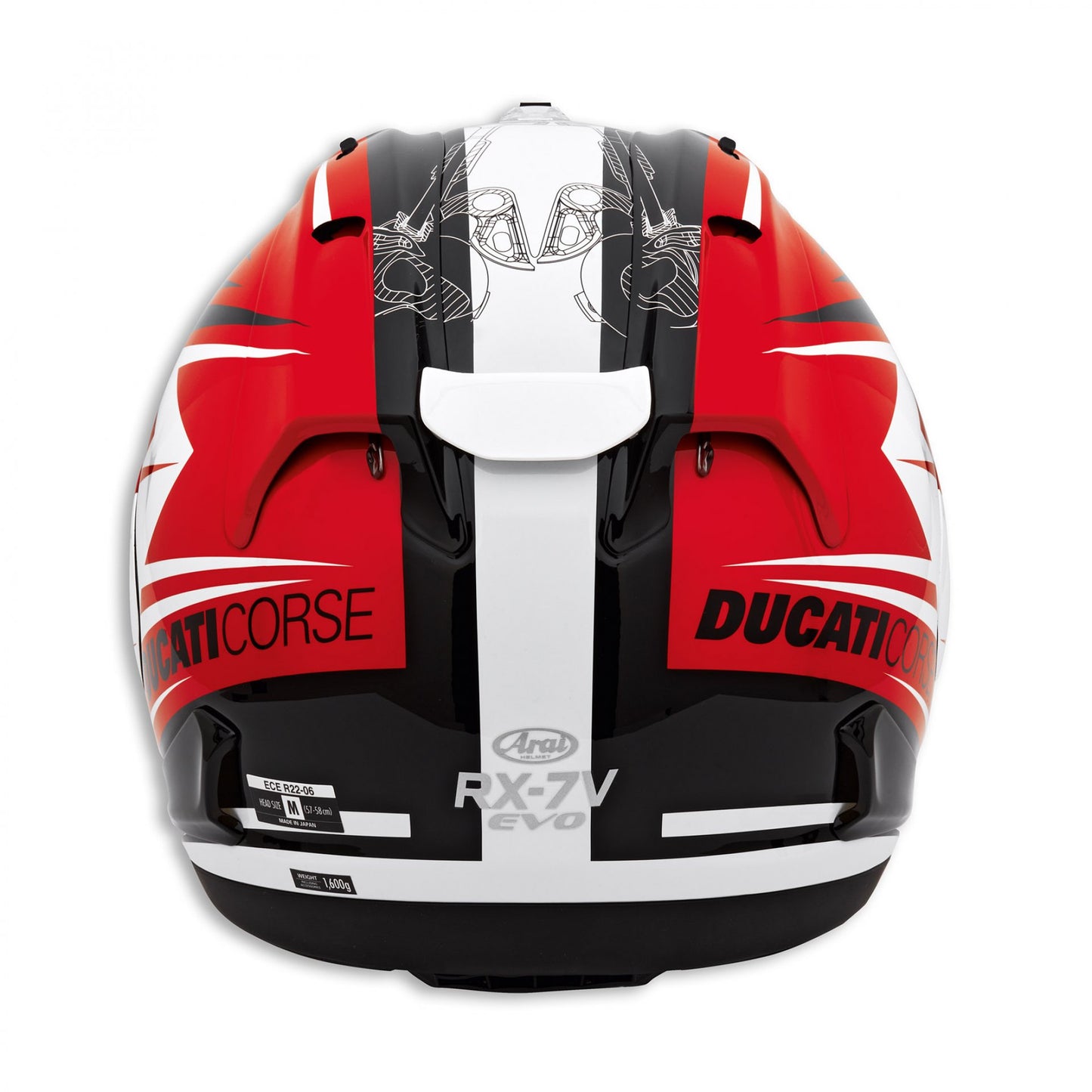-Casco integral Ducati Corse V7