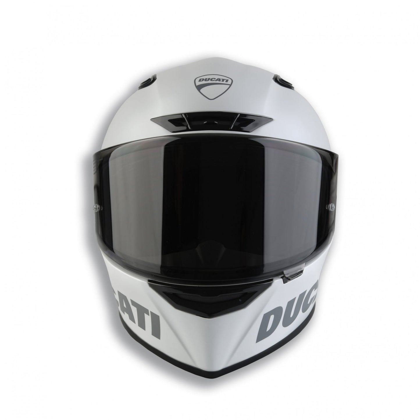-Casco integral Ducati Logo blanco