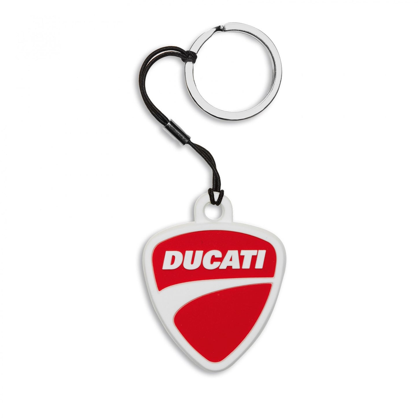 -Llavero de goma Ducati Shield