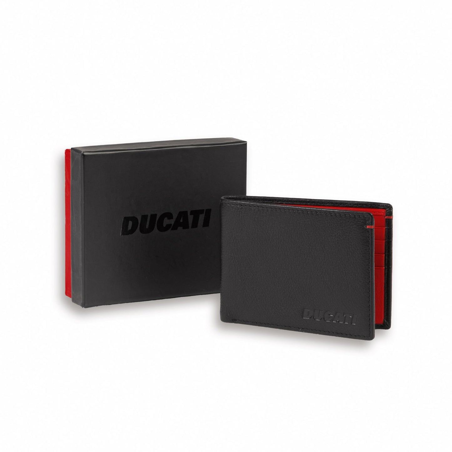 -Cartera de piel Ducati Firma