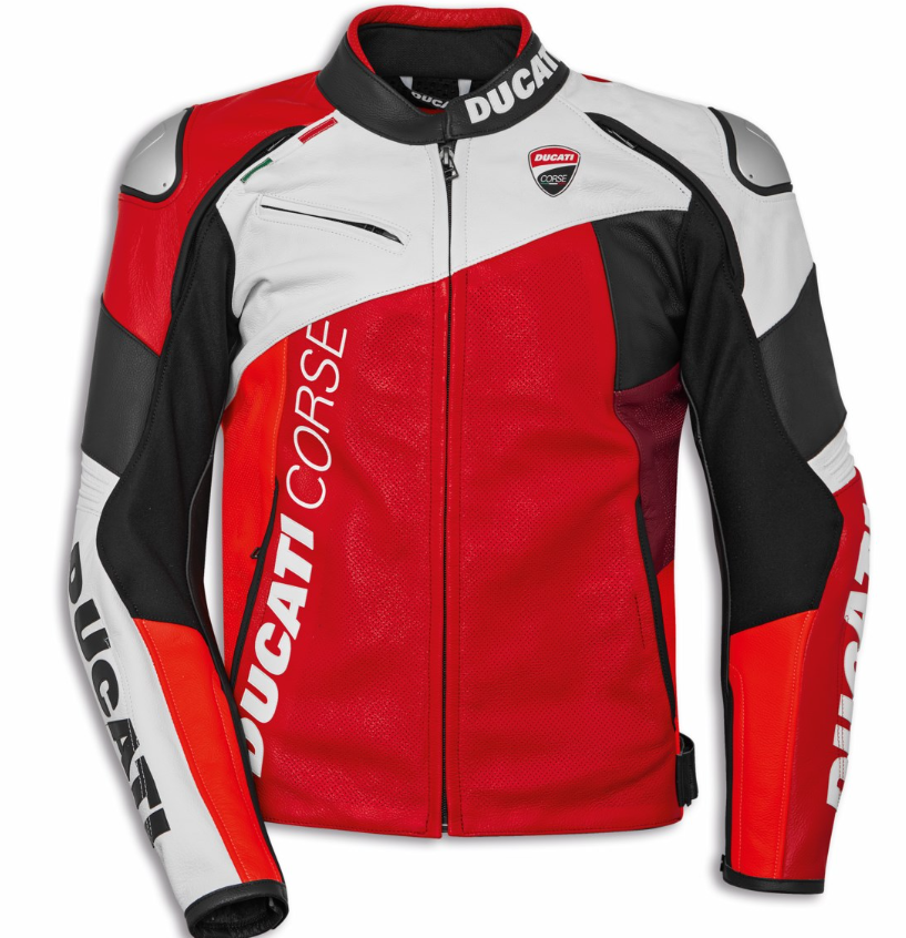 -Chaqueta de piel Ducati Corse C6