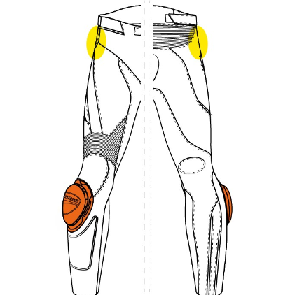 -Pantalón de piel Ducati Sport C4