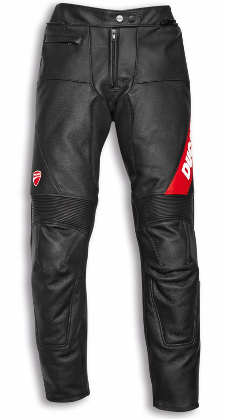 -Pantalón de piel Ducati Company C4 mujer