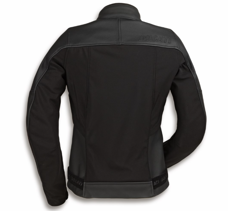 -Chaqueta de piel-tejido Ducati Logo C1 mujer