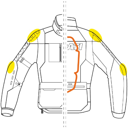 -Chaqueta de tela Ducati Tour Summer C1