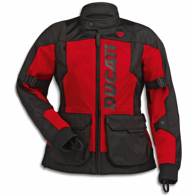 -Chaqueta de tela Ducati Tour Summer C1 mujer
