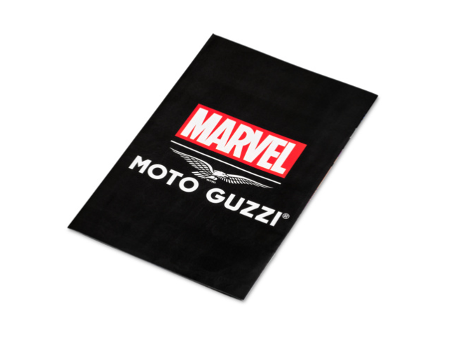 -Comic Marvel + Parche Moto Guzzi