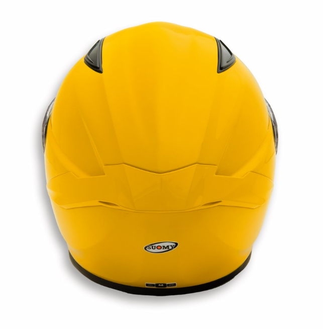 -Casco integral Ducati Logo amarillo