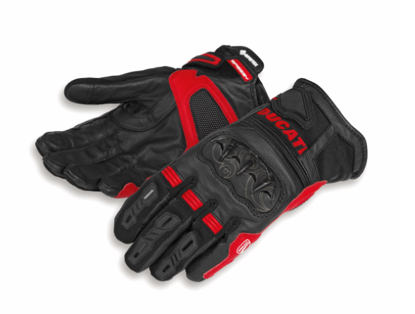 -Guantes de tela-piel Ducati Tour C5 mujer