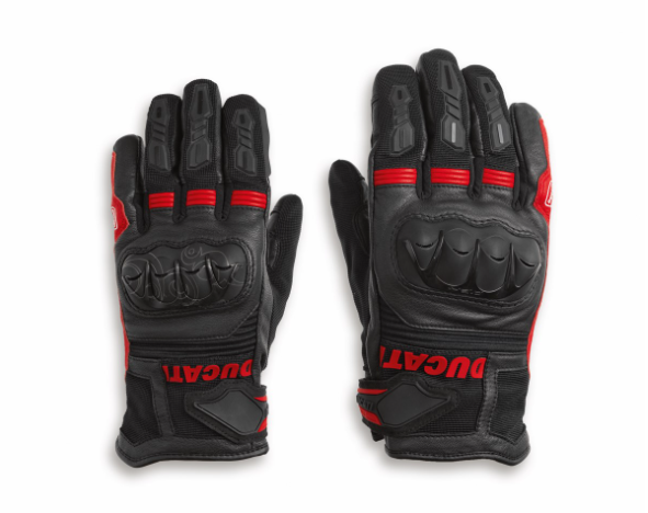 -Guantes de tela-piel Ducati Tour C5 mujer