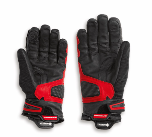 -Guantes de tela-piel Ducati Tour C5 mujer