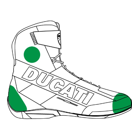 -Botas técnicas cortas Ducati Company C4
