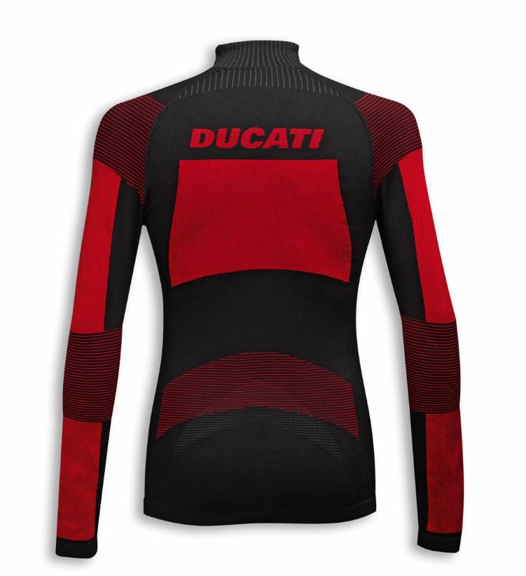-Camiseta técnica de manga larga Ducati Warm Up 2