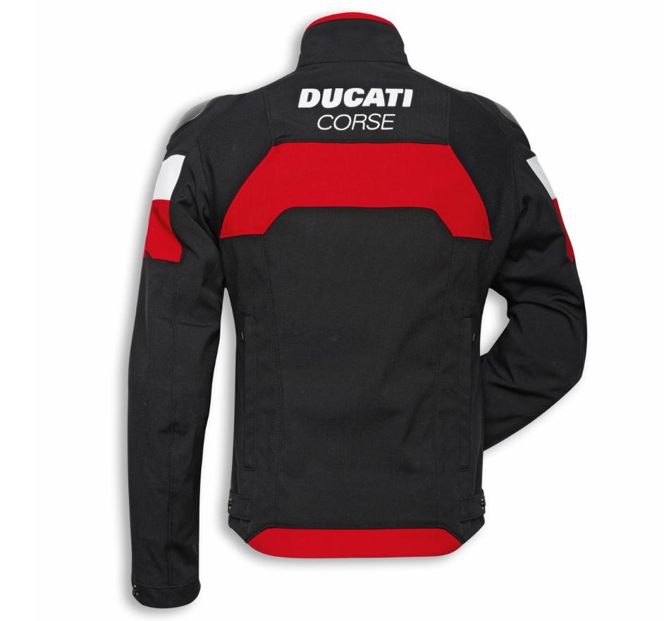 -Chaqueta de tela Ducati Corse Tex C5 mujer