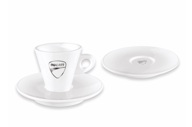 Juego de 6 tazas de café pequeñas Ducati Essential
