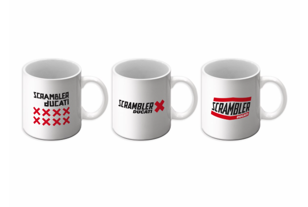 Juego de 3 tazas Ducati SCR Self-Expression