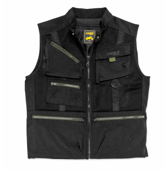 -Chaleco de tejido Ducati Scrambler Overland