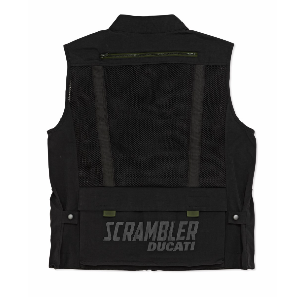 -Chaleco de tejido Ducati Scrambler Overland