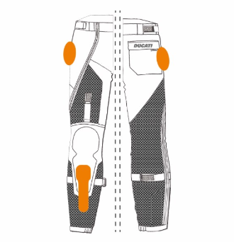 -Pantalón de tela Ducati Summer 2