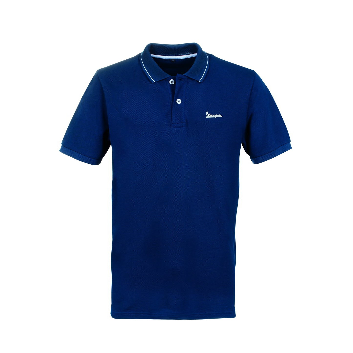 -Polo Vespa Graphic Azul Hombre