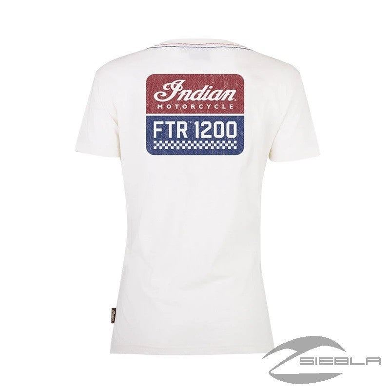 Camiseta Indian Motorcycles 1200 logo tee mujer