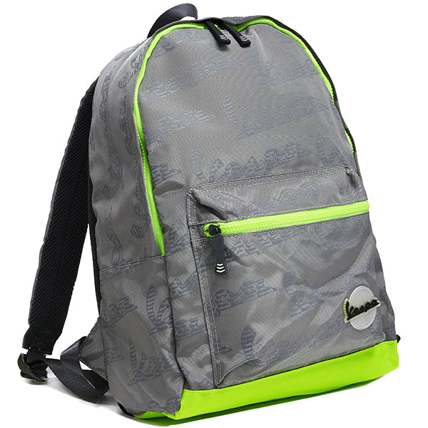 Mochila Vespa Claxon gris/verde