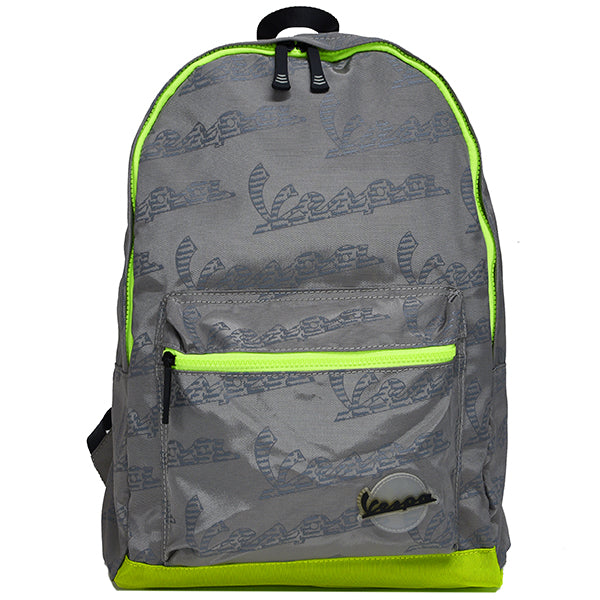 Mochila Vespa Claxon gris/verde