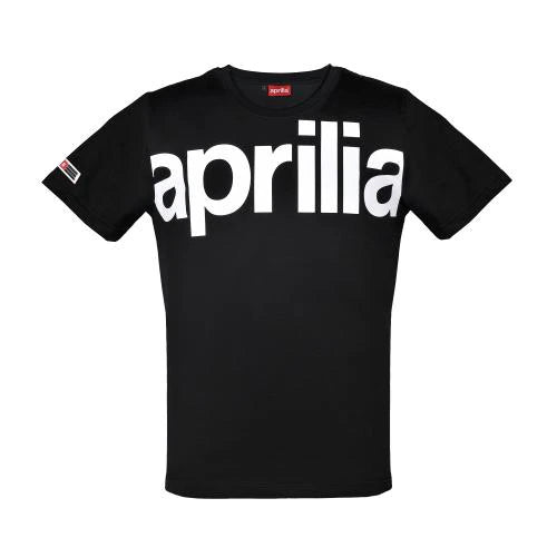 Camiseta Aprilia negra