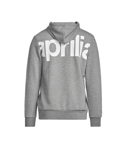 Sudadera Aprilia con capucha gris