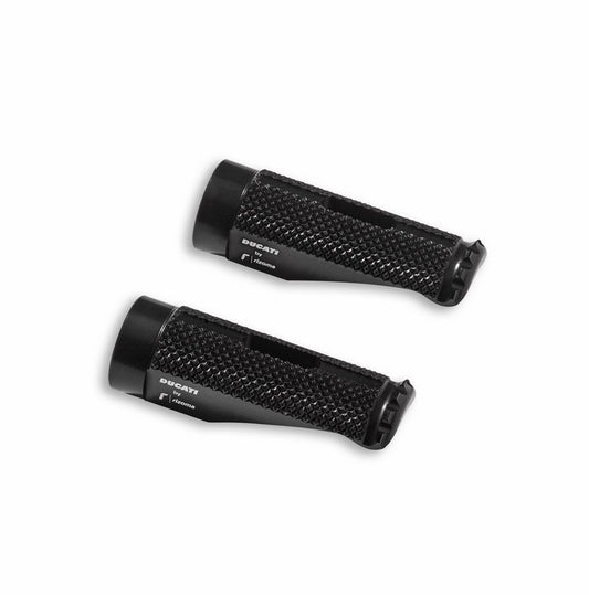 Estribos apoya pies de aluminio de pieza maciza