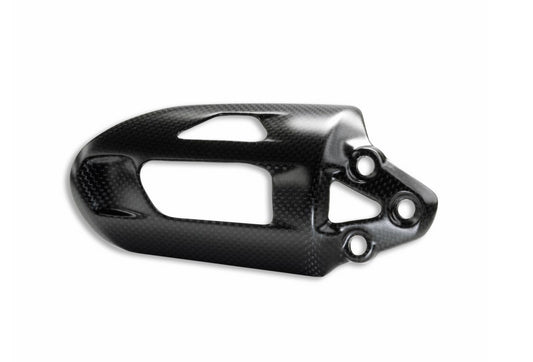 Protector de carbono para amortiguador trasero