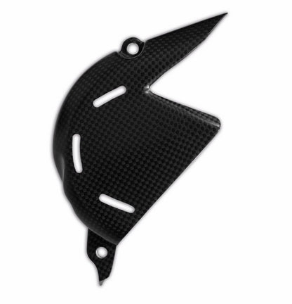 Tapa piñón de carbono