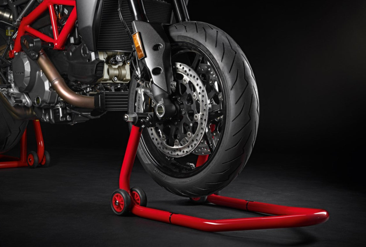 Caballete para box delantero