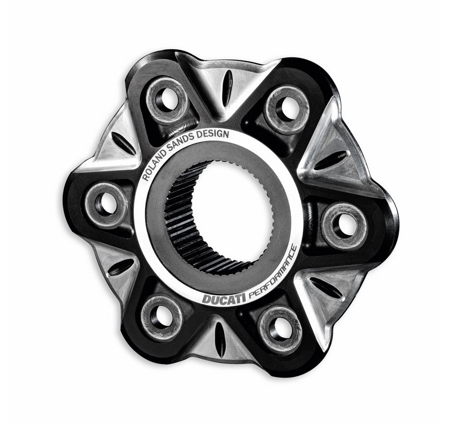 Brida de aluminio de pieza maciza